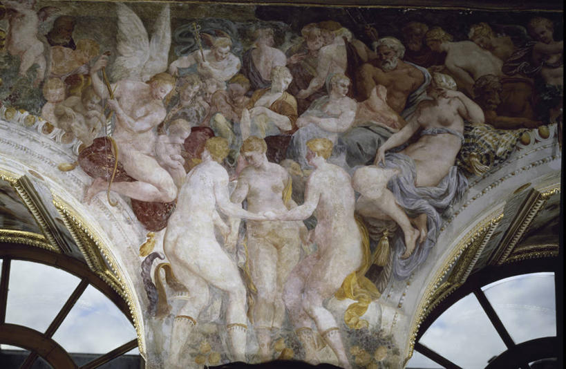 裸体,无人,模特,横图,插画,室内,白天,仰视,绘画,数码,科技,窗户,法国,欧洲,阴影,神话,艺术,网络,高光,几何,计算机图形,古典,合成,图画,文化,古罗马,画,工艺品,品味,美术,电脑合成图,数码合成图,高雅,合成图,西欧,法兰西,漫画,法兰西共和国,写实,具体,具象,美学,法兰西第五共和国,法兰西岛,枫丹白露,枫丹白露宫,枫丹白露宫苑,枫丹白露镇,古希腊,法兰西岛大区,美术工艺,塞纳.马恩省,美惠三女神,模特儿,彩图,低角度拍摄,枫丹白露区