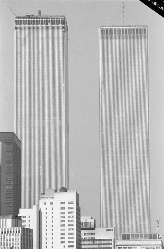 无人,竖图,黑白,室外,白天,天际线,建筑,摩天大楼,纽约,美国,摄影,市区,阿姆斯特丹世贸中心,彩图