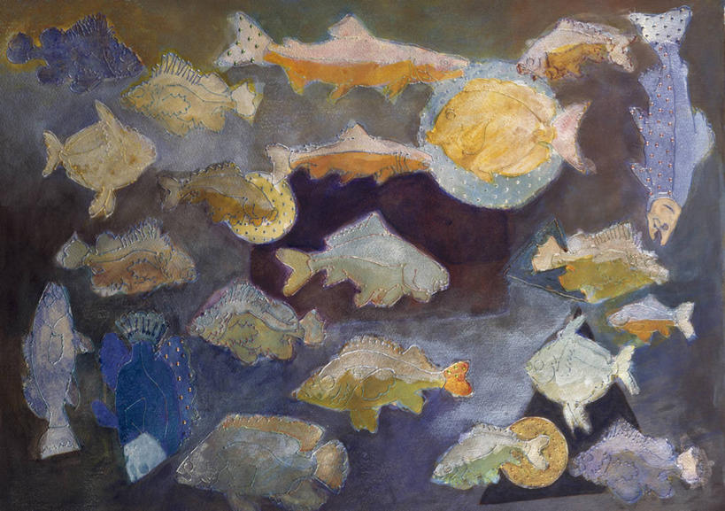 游泳,无人,横图,插画,特写,绘画,数码,科技,野生动物,一群,许多,阴影,艺术,网络,鱼群,很多,高光,几何,计算机图形,古典,合成,图画,文化,鱼类,画,工艺品,品味,美术,电脑合成图,数码合成图,高雅,合成图,漫画,写实,具体,具象,美学,美术工艺,丙稀画,彩图