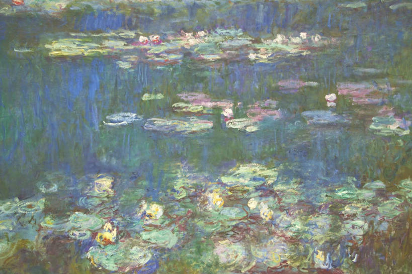 无人,横图,插画,室外,白天,数码,科技,美景,水,睡莲,叶子,阴影,盛开,反射,网络,池塘,景观,高光,几何,计算机图形,合成,花蕾,图画,画,花,花瓣,花朵,鲜花,自然,夏天,花苞,花蕊,景色,生长,宁静,电脑合成图,数码合成图,合成图,自然风光,漫画,写实,具体,具象,莫奈,彩图