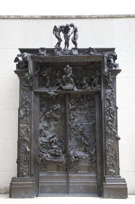 无人,竖图,插画,室外,白天,数码,科技,门,建筑,雕塑,关闭,阴影,网络,雕像,墙,高光,几何,计算机图形,合成,图画,画,艺术家,电脑合成图,数码合成图,合成图,封闭,漫画,写实,具体,具象,美术工艺,奥古斯特.罗丹,罗丹,雕塑家,彩图,浅浮雕