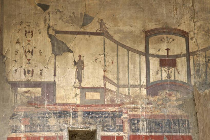 无人,站,横图,插画,室内,数码,科技,意大利,阴影,艺术,网络,标志,符号,墙,围墙,高光,几何,计算机图形,合成,图画,历史,破坏,标识,古罗马,破损,画,损坏,考古学,电脑合成图,数码合成图,合成图,漫画,写实,具体,具象,性别符号,美术工艺,赫库兰尼姆,彩图,男性符号