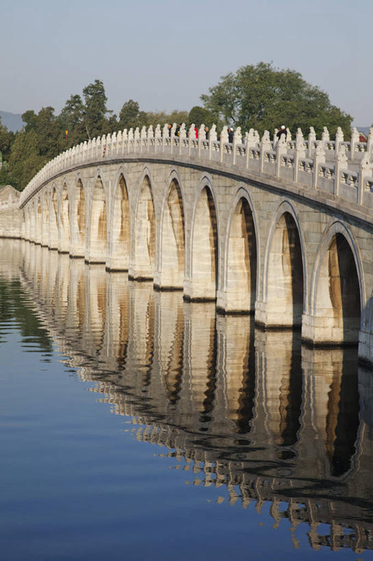 无人,竖图,室外,白天,旅游,湖,水,建筑,北京,反射,拱门,桥,首都,联系,拱桥,天空,地标建筑,摄影,中国文化,昆明湖,彩图,旅行,联合国教科文组织