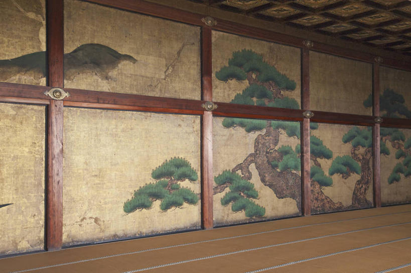 无人,宫殿,横图,室内,建筑,日本,亚洲,装饰,城堡,历史,摄影,京都府,作画,东亚,本州,本州岛,日本国,近畿地方,近畿,二条城,美术工艺,彩图,联合国教科文组织