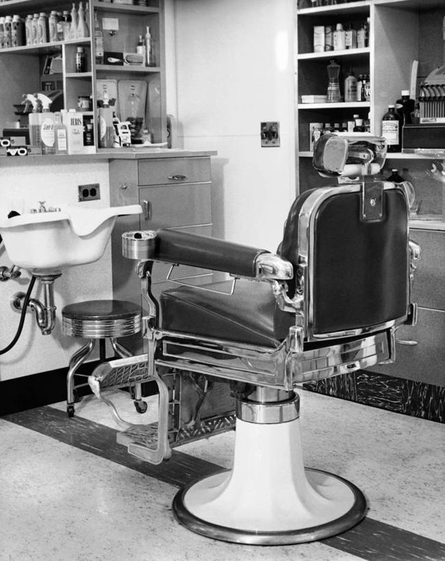 无人,竖图,黑白,室内,镜子,椅子,水槽,古典,摄影,理发店,吧椅