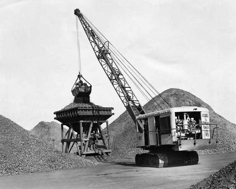 无人,横图,黑白,室外,白天,采矿业,技术,建筑,云,设备,施工,天空,机械,起重机,工业,运输,摄影,能源,矿坑,吊机,堆,工程,煤,装货,商用车