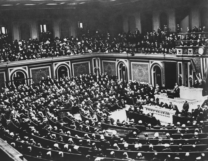 坐,横图,俯视,黑白,室内,通讯,美国,许多人,古典,历史,演讲,一群人,摄影,领导,总统,政治,美国总统,政治人物,把握,高角度拍摄,名声,国会,过去,掌控