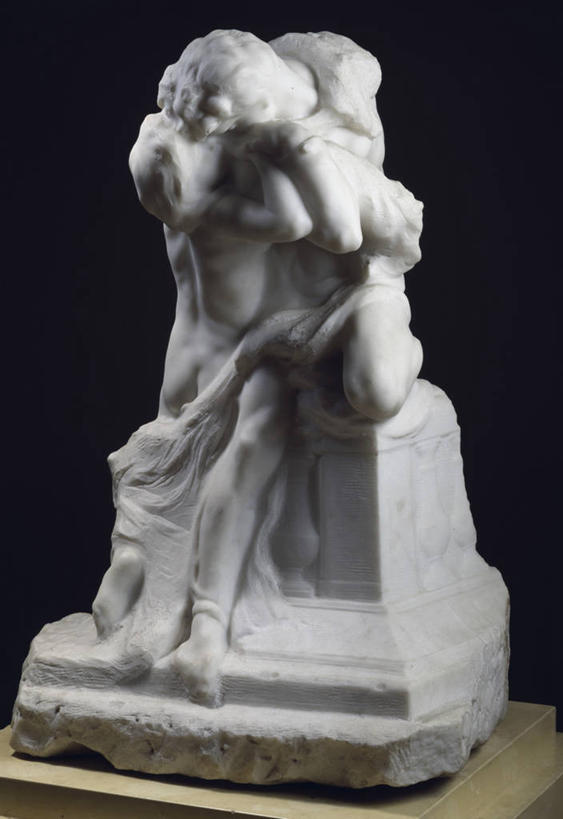 无人,竖图,插画,性感,数码,科技,雕塑,俄罗斯,阴影,黑色背景,网络,标志,雕像,符号,大理石,高光,几何,计算机图形,浪漫,合成,图画,标识,画,艺术家,电脑合成图,数码合成图,合成图,文学,漫画,19世纪,圣彼得堡,写实,具体,具象,性别符号,异性恋,美术工艺,奥古斯特.罗丹,罗丹,雕塑家,亲吻,彩图,影棚拍摄,爱,男性符号,罗密欧与朱丽叶