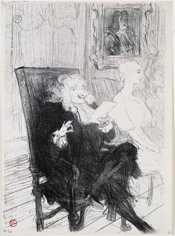 成年人,两个人,演员,电影明星,坐,竖图,插画,室内,满意,数码,科技,阴影,印刷,网络,高光,几何,计算机图形,合成,图画,画,放松,读书,幽默,电脑合成图,数码合成图,扶手椅,合成图,漫画,19世纪,写实,具体,具象,男人,女人,影视明星,彩图,平版印刷