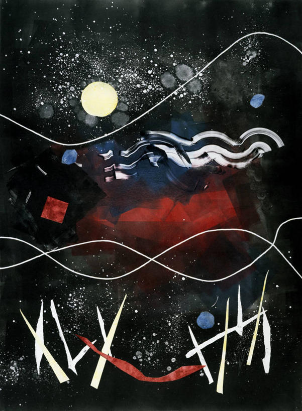 无人,竖图,插画,室外,夜晚,抽象,神秘,数码,科技,阴影,印刷,太空,网络,圆形,星星,满月,高光,几何,计算机图形,合成,图画,画,天空,电脑合成图,数码合成图,合成图,气氛,漫画,天文学,写实,具体,具象,几何形状,线条画,彩图