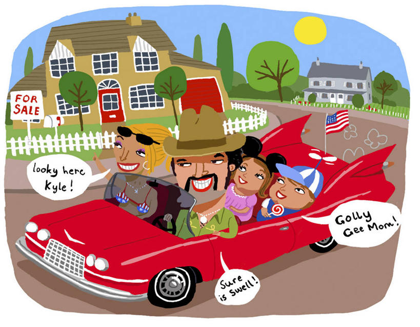 儿童,四个人,家庭,夫妻,母亲,父亲,女儿,儿子,坐,横图,俯视,插画,室外,白天,白色背景,比基尼,爱情,快乐,幸福,纯洁,数码,科技,太阳,路,汽车,阴影,网络,棒球帽,房屋,高光,几何,计算机图形,浪漫,合成,图画,画,树,小孩,红色,温暖,温馨,父子,母子,一家人,牛仔帽,卡通,恩爱,父爱,可爱,母爱,童年,童趣,恋人,美国国旗,英文字母,搬家,幽默,电脑合成图,数码合成图,和睦,合成图,房地产,漫画,童真,烂漫,无邪,美国文化,计算机制图,万里无云,写实,具体,具象,想法,美术工艺,无忧无虑,天真,男孩,男人,男性,年轻男性,年轻女性,女人,女性,孩子,年轻人,夫妇,情侣,说话,彩图,高角度拍摄,伴侣,融洽,男生,居住区,晕影,讽刺画,卡迪拉克