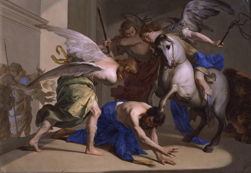 成年人,四个人,人群,横图,插画,室内,白天,绘画,拒绝,数码,科技,马,油画,天使,踢,阴影,艺术,网络,高光,几何,计算机图形,古典,合成,图画,文化,画,工艺品,品味,击打,美术,电脑合成图,数码合成图,高雅,暴力,合成图,漫画,处罚,巴洛克风格,写实,具体,具象,美学,彩图,排除