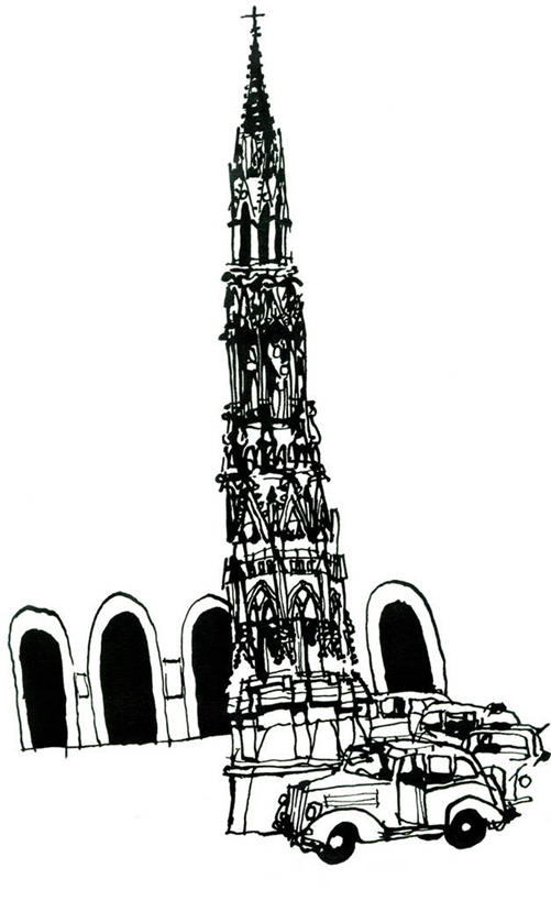 无人,教堂,竖图,插画,室外,白天,白色背景,绘画,数码,科技,城市,建筑,汽车,阴影,艺术,网络,拱门,塔,尖顶,交通,首都,高光,几何,计算机图形,古典,合成,图画,文化,英格兰,画,工艺品,品味,运输,宗教,美术,电脑合成图,数码合成图,高雅,基督教,合成图,宗教建筑,漫画,写实,具体,具象,美学,灵性,美术工艺,线条画,彩图