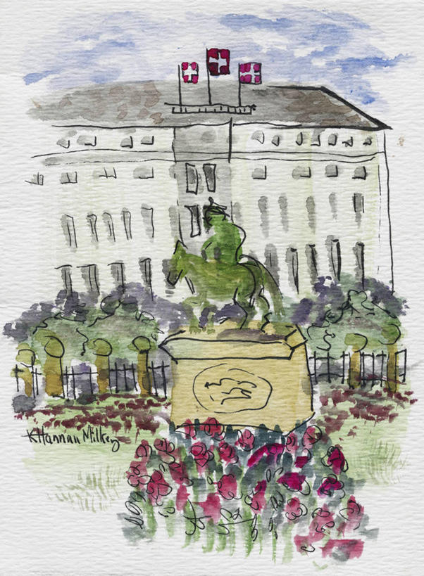 无人,宫殿,竖图,插画,室外,白天,绘画,数码,科技,建筑,雕塑,丹麦,阴影,艺术,网络,首都,高光,几何,计算机图形,合成,图画,画,花,园林,颜料,美术,电脑合成图,数码合成图,政府大楼,合成图,手艺,漫画,皇室,写实,具体,具象,哥本哈根,美术工艺,彩图,丹麦国旗