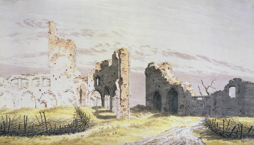 无人,横图,插画,室外,白天,绘画,数码,科技,建筑,阴影,艺术,网络,高光,几何,计算机图形,古典,合成,图画,文化,石墙,废墟,画,工艺品,品味,美术,电脑合成图,数码合成图,高雅,合成图,修道院,漫画,写实,具体,具象,美学,美术工艺,彩图,浪漫主义