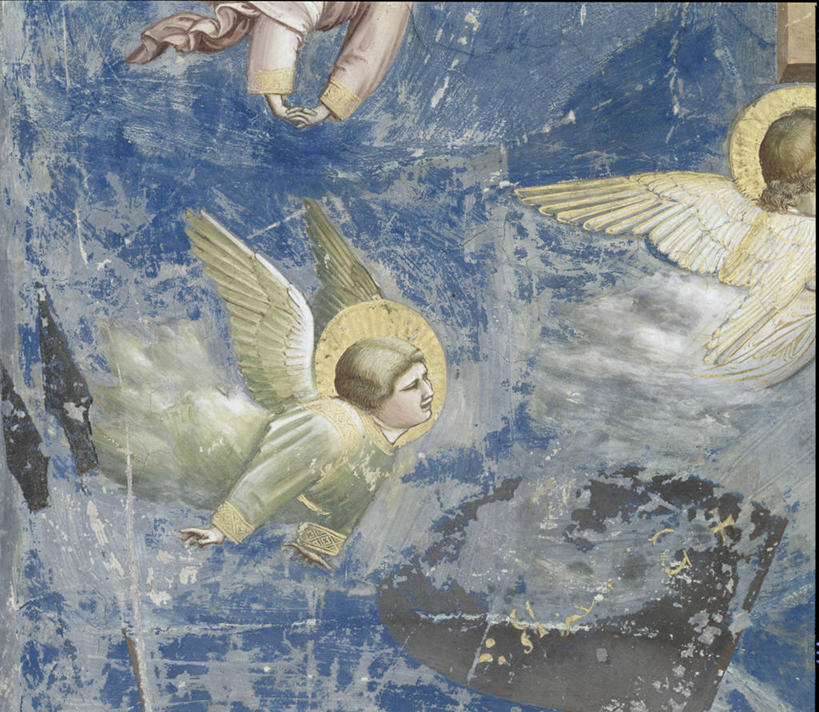 三个人,建筑师,画家,横图,插画,室外,特写,白天,数码,科技,光晕,意大利,天使,阴影,网络,长袍,高光,几何,计算机图形,文艺复兴,合成,图画,飞,画,宗教,部分,电脑合成图,数码合成图,基督教,合成图,漫画,写实,具体,具象,悲哀,帕多瓦,美术工艺,乔托.迪.邦多纳,彩图