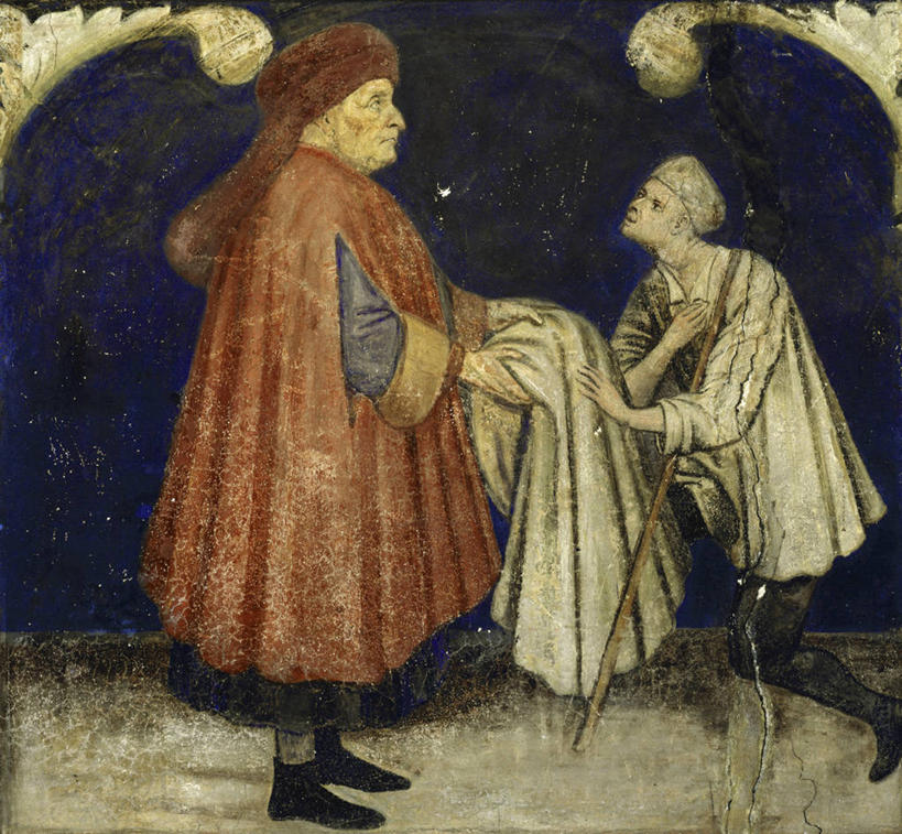 成年人,两个人,站,横图,插画,室内,白天,感激,数码,科技,阴影,网络,毯子,头饰,高光,几何,计算机图形,合成,图画,拿着,画,财富,乞丐,电脑合成图,数码合成图,贫穷,合成图,漫画,乞讨,写实,具体,具象,美术工艺,跪着,彩图,给予,社会问题