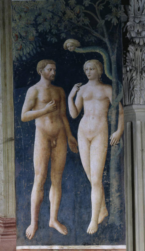 成年人,头,裸体,两个人,站,竖图,插画,室外,白天,数码,科技,阴影,网络,蛇,高光,几何,计算机图形,合成,图画,画,树,诱惑,人体,电脑合成图,数码合成图,合成图,漫画,写实,具体,具象,旧约,夏娃,亚当,美术工艺,男人,女人,头部,彩图