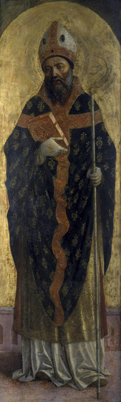 成年人,一个人,站,竖图,全景,插画,绘画,数码,科技,仅一个男性,阴影,艺术,网络,长袍,高光,几何,计算机图形,古典,文艺复兴,合成,图画,文化,画,工艺品,品味,美术,电脑合成图,数码合成图,高雅,基督教,合成图,漫画,写实,具体,具象,美学,圣奥古斯丁,主教,书,神父,彩图,主教冠,蛋彩画,金叶