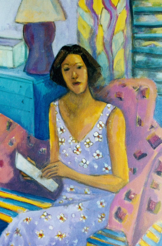 成年人,中年人,头发,一个人,坐,竖图,插画,室内,绘画,数码,科技,椅子,油画,仅一个女性,仅一个人,阴影,艺术,网络,高光,几何,计算机图形,古典,合成,图画,文化,画,黑色,工艺品,品味,仅一个中年女性,读书,通信,美术,电脑合成图,数码合成图,高雅,合成图,肖像,漫画,写实,具体,具象,美学,信函,美术工艺,女人,女性,中年女性,彩图,波波头