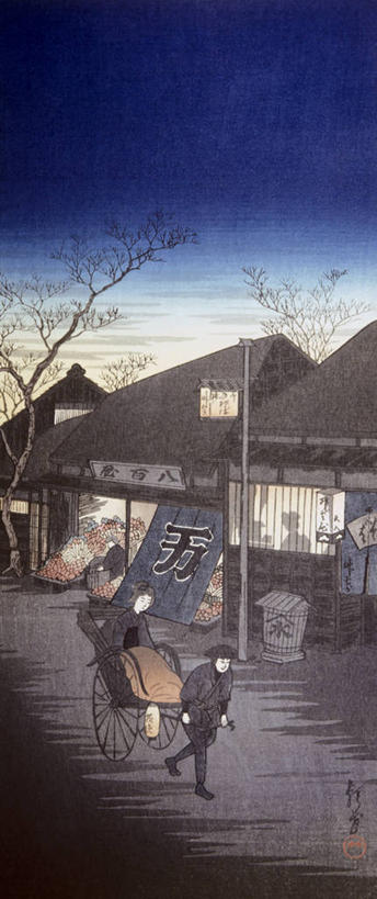 成年人,两个人,商店,菜场,坐,拉,竖图,全景,插画,室外,购物,商务,消费,数码,科技,街道,东京,美国,阴影,日本文化,网络,日文,文字,黄包车,集市,市场,首都,高光,几何,计算机图形,合成,图画,货摊,商铺,画,天空,黄昏,零售,金融,运输,电脑合成图,数码合成图,合成图,漫画,选购,贸易,水果店,宾夕法尼亚,写实,具体,具象,市肆,商号,菜市,男人,女人,步行,彩图,菜市场,店铺