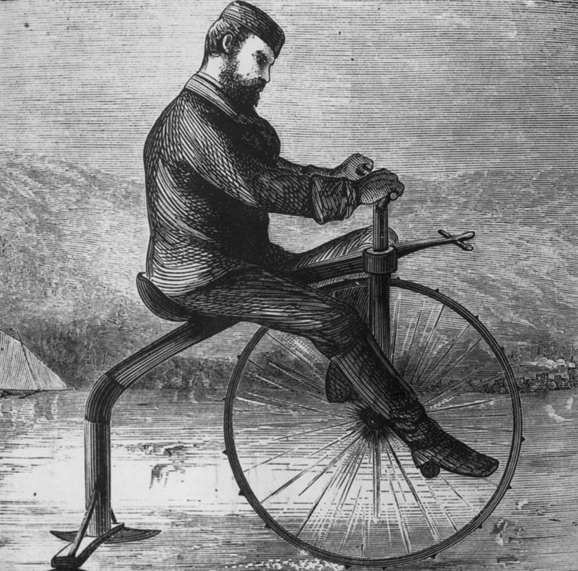 成年人,胡须,一个人,横图,黑白,插画,室外,白天,侧面,数码,科技,山,汽车,帽子,仅一个男性,阴影,网络,冰,冬天,高光,几何,计算机图形,合成,图画,拿着,车,画,车轮,交通工具,寒冷,运输,人体,电脑合成图,数码合成图,合成图,载具,漫画,写实,具体,具象,胡子,络腮胡,单轮脚踏车