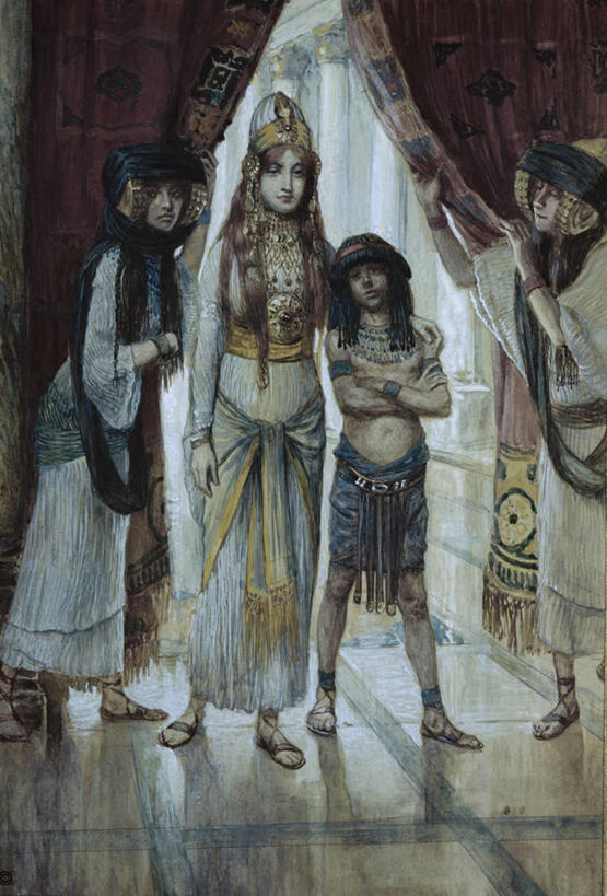 儿童,成年人,四个人,人群,竖图,插画,室内,白天,绘画,数码,科技,窗帘,阴影,艺术,网络,圣经,高光,几何,计算机图形,合成,图画,画,宗教,颜料,美术,电脑合成图,数码合成图,基督教,合成图,进入,漫画,写实,具体,具象,旧约,男孩,女人,彩图