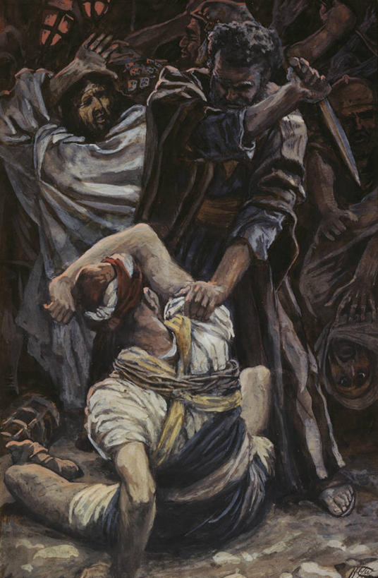 成年人,人群,竖图,插画,室外,夜晚,数码,科技,阴影,生气,网络,圣经,高光,几何,计算机图形,合成,图画,拿着,画,刀,宗教,电脑合成图,数码合成图,暴力,基督教,合成图,防守,进攻,漫画,写实,具体,具象,圣彼得,男人,彩图