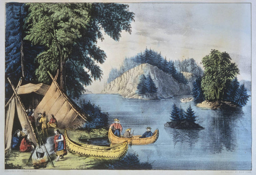 西方人,成年人,人群,横图,插画,室外,白天,旅游,度假,数码,科技,河流,美景,森林,山,欧洲,欧洲人,阴影,印刷,网络,帐篷,地形,景观,高光,几何,计算机图形,合成,图画,娱乐,画,树,风景,自然,享受,休闲,景色,放松,电脑合成图,数码合成图,合成图,自然风光,独木舟,露营,野营,漫画,宿营,写实,具体,具象,圣劳伦斯河,自然地理,男人,女人,白种人,彩图,平版印刷