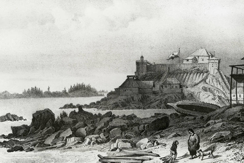 横图,黑白,插画,室外,白天,数码,科技,海洋,山,建筑,美国,加拿大,阴影,网络,海岸线,海湾,高光,几何,计算机图形,合成,图画,历史,画,电脑合成图,数码合成图,北美,北美洲,合成图,要塞,美洲,漫画,阿拉斯加,写实,具体,具象,北亚美利加洲,亚美利加洲,卑诗省,不列颠哥伦比亚,不列颠哥伦比亚省,美术工艺,卑斯省,努特卡岛