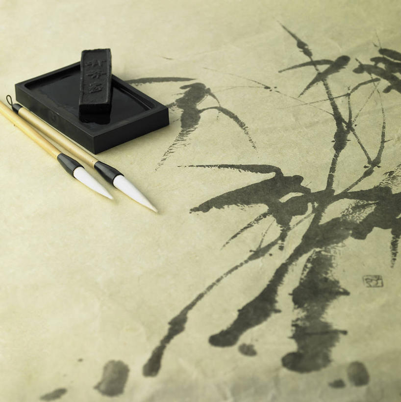 无人,竖图,俯视,室内,特写,白天,绘画,静物,艺术,笔,毛笔,砚台,办公用品,古典,砚,文化,文具,学习用品,工艺品,品味,摄影,影棚,文具用品,美术,高雅,文房四宝,国画,水墨画,美学,水墨,彩图,高角度拍摄,影棚拍摄,拍摄