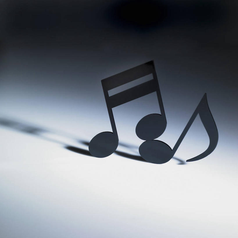 无人,方图,室内,特写,白天,正面,静物,阴影,反射,影子,音乐,两个,黑色,摄影,影棚,节拍,乐符,音符,符头,符干,符尾,乐章,彩图,影棚拍摄,拍摄