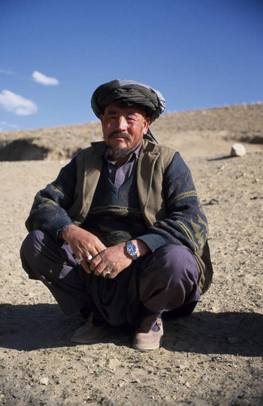 无人,横图,阿富汗,亚洲,地形,佛,摄影,宗教,洞穴,佛教,中东,中亚,国家野生动物保护区,巴米扬大佛,彩图