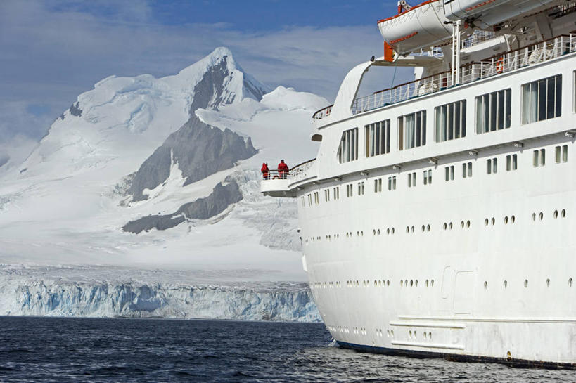 游泳,无人,横图,室外,海洋,水,哺乳动物,海豹,野生动物,捕食,自然,动物,摄影,气象,气候,南极洲,南极半岛,豹纹海豹,彩图,西南极洲,半岛