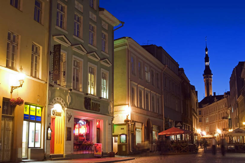 无人,教堂,竖图,建筑,欧洲,爱沙尼亚,古城,尖顶,首都,摄影,宗教,宗教建筑,塔林,彩图,波罗的海三国