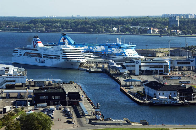 无人,码头,横图,室外,水,爱沙尼亚,海岸线,海湾,首都,运输,摄影,渡轮,游艇码头,塔林,彩图,海港