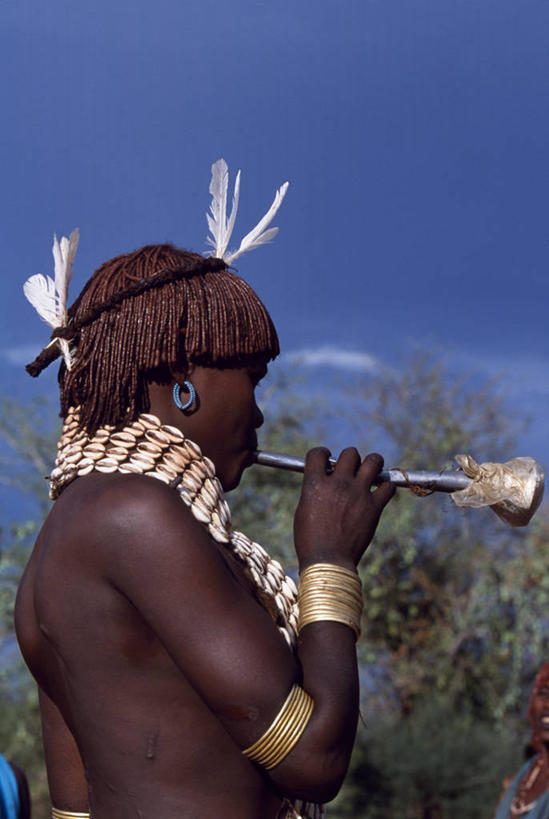 儿童,成年人,两个人,竖图,非洲,埃塞俄比亚,装饰,摄影,项坠,女孩,女人,彩图,传统文化