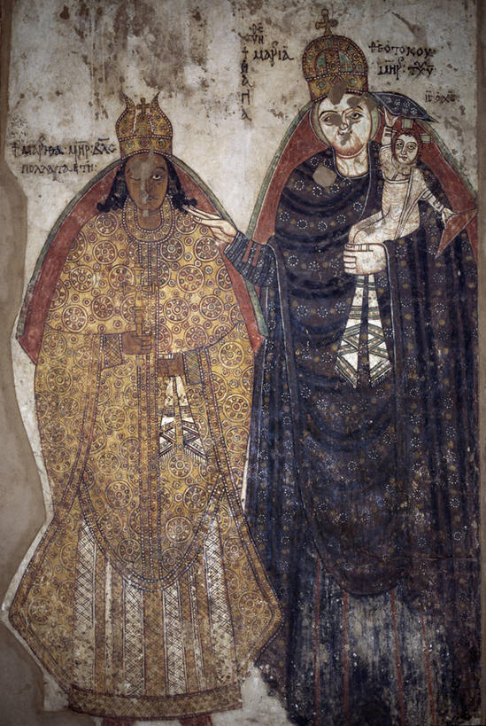 无人,竖图,苏丹,艺术,首都,壁画,摄影,宗教,基督,基督教,天主教,作画,耶稣,圣玛丽,救世主,基利斯督,弥赛亚,默西亚,美术工艺,喀土穆,彩图