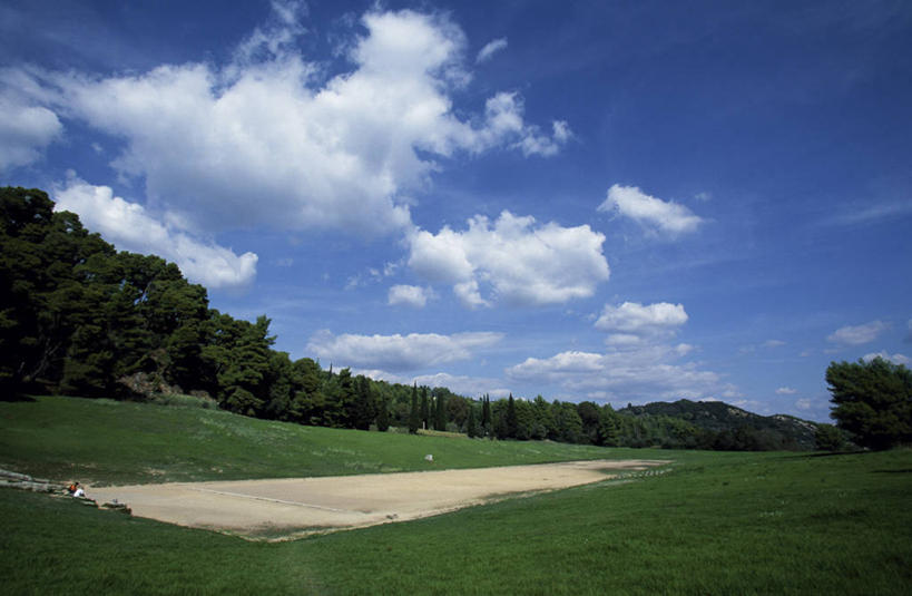 无人,横图,希腊,欧洲,橄榄油,废墟,树,摄影,地中海文化,希腊文化,伯罗奔尼撒,彩图,油橄榄树