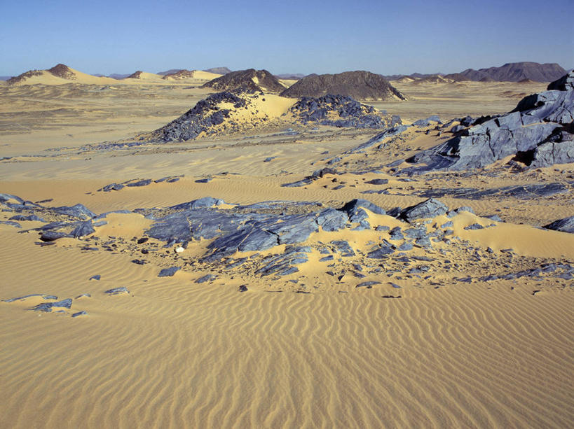 无人,横图,山,苏丹,沙子,地形,巨石,热,摄影,干的,撒哈拉沙漠,岩石,彩图,利比亚沙漠