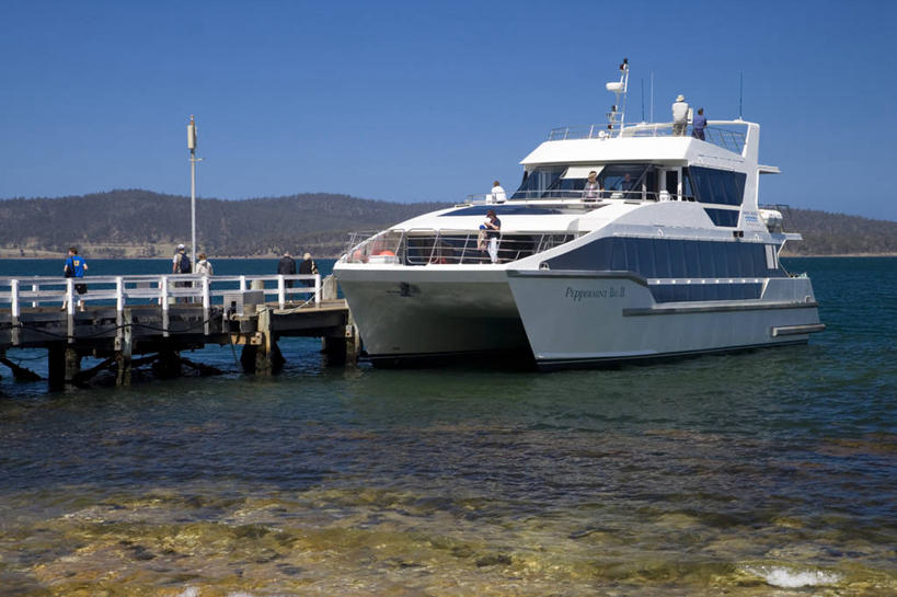 无人,码头,横图,海洋,水,船,澳大利亚,停靠,运输,摄影,停泊,客船,华贵,塔斯马尼亚,休闲活动,彩图,旅行,双体船