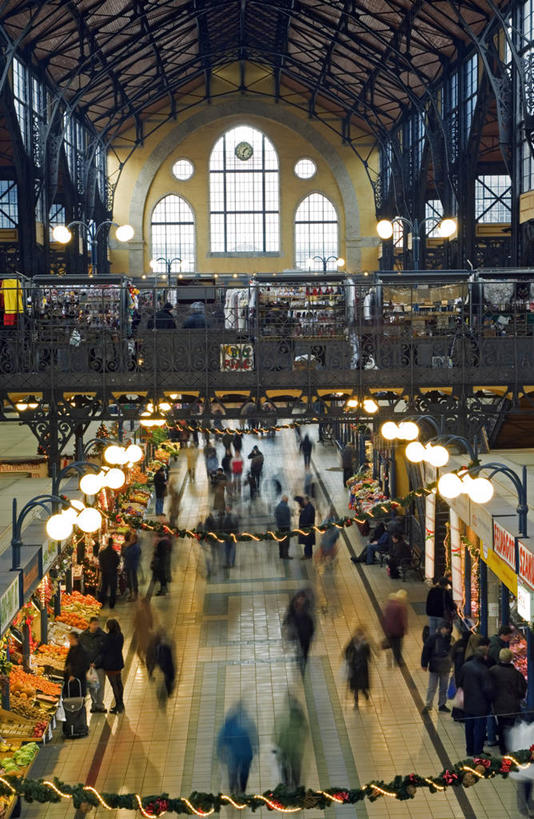 竖图,室内,购物,消费,城市,建筑,欧洲,食品,市场,首都,货摊,顾客,摄影,布达佩斯,清新,东欧,匈牙利共和国,彩图,鱼市