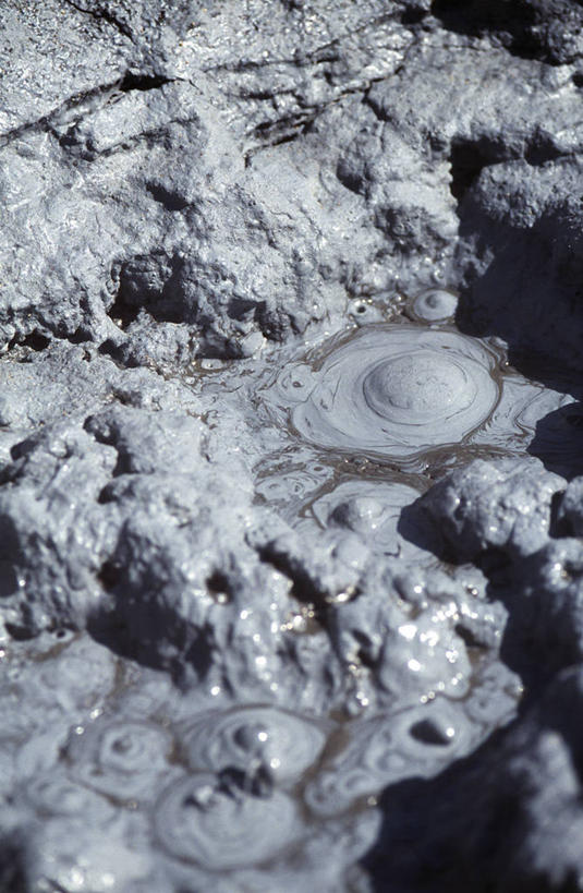 无人,竖图,温泉,球袋,液体,热,灰色,泡泡,摄影,泥,熔化,彩图