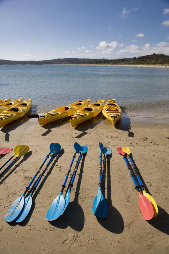 无人,竖图,室外,度假,运动,海洋,水,船,澳大利亚,沙子,运输,摄影,活动,桨,动作,独木舟,塔斯马尼亚,科尔斯湾,海滩,彩图,半岛,皮船