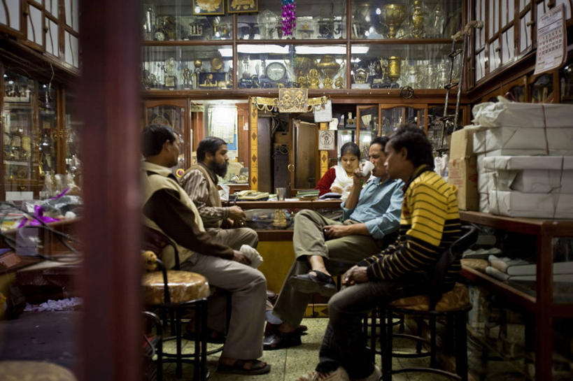 商店,横图,室内,印度,亚洲,社区,放松,摄影,古董,南亚,印度共和国,旧德里,德里,彩图,旅行,德里国家首都辖区