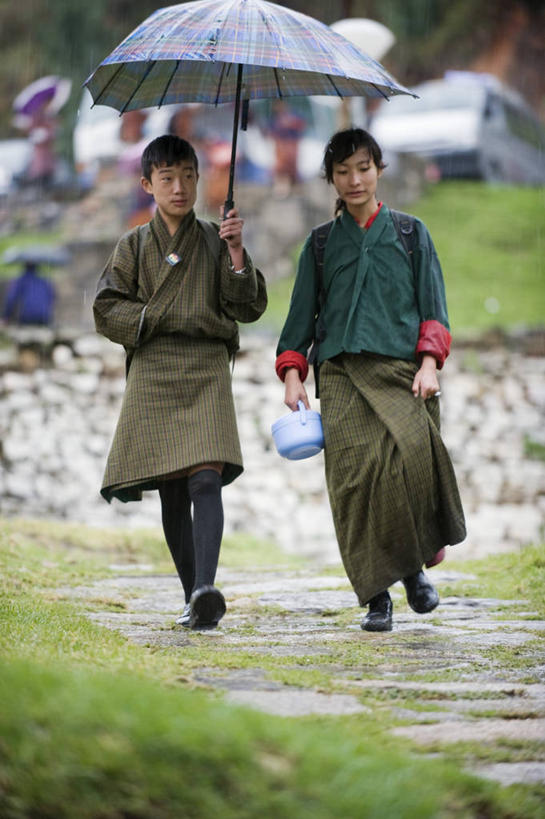 无人,横图,室外,白天,旅游,山,不丹,亚洲,地形,高原,山谷,树,风景,摄影,彩图,旅行