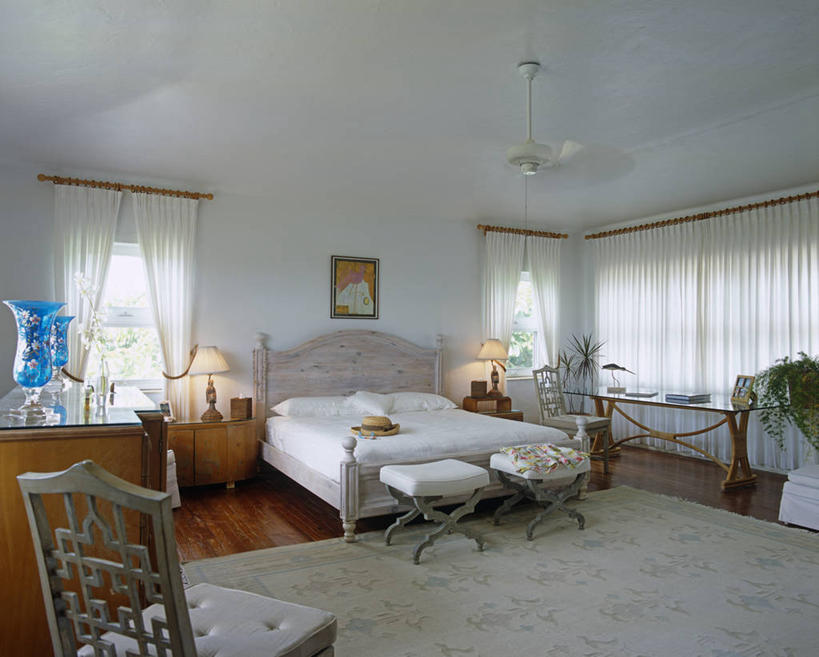 无人,竖图,卧室,椅子,装饰,双人床,岛,干净,装饰物,放松,摄影,吧椅,华贵,彩图,巴哈马群岛