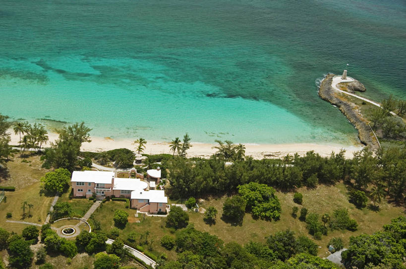 无人,横图,俯视,航拍,室外,海洋,道路,信息,岛,灯塔,交通,方向,摄影,引导,指引,鸟瞰,私密,航标,海滩,彩图,高角度拍摄,排除,导航,巴哈马群岛