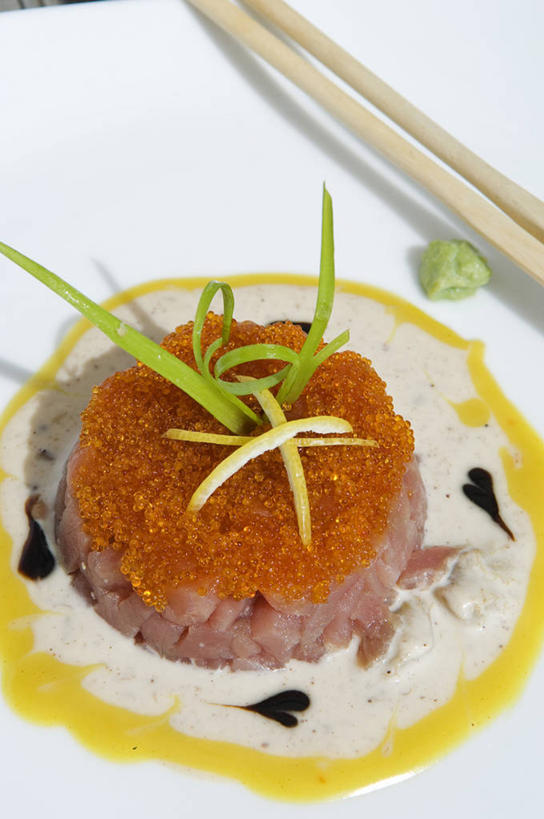 鱼子酱,无人,横图,筷子,岛,生食,美味,食品,鲔鱼,鱼类,摄影,华贵,海产,彩图,巴哈马群岛