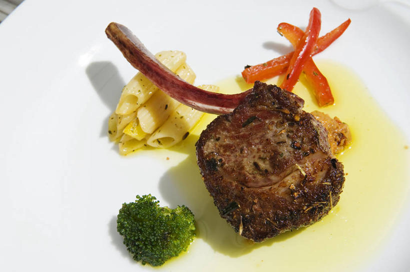 意大利面,无人,横图,蔬菜,岛,肉,美味,食品,意大利食品,摄影,炸肉排,华贵,彩图,巴哈马群岛